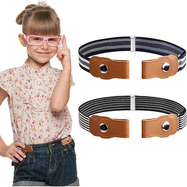Ceinture Pantalon Sans Boucle Enfant Ceinture Garcon Ans Ceinture Réglable Sans Trous Ceintures Élastiques Enfants Réglables