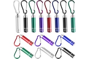 INDRNIF 14 Stück Mini LED Taschenlampe Schlüsselanhänger - Kinder Handlampe Mit Schlüsselanhänger - Geschenke für Mitgebsel Kindergeburtstag