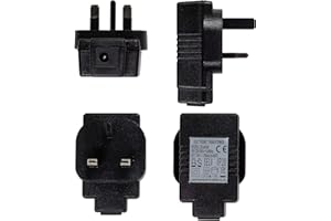 Lights4fun 24V BS Electronic Transformer 250mA Universal Jack Plug Connection