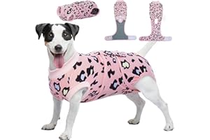 Kuoser Kombinezon do regeneracji dla psa, kombinezon rekonwalescencyjny dla psa, kombinezon chirurgiczny Samll dla psa, miękki kombinezon po operacji, kombinezon dla psa po operacji, kamizelka do