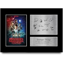 HWC Trading A4 Stranger Things Cast Millie Bobby Brown Gifts