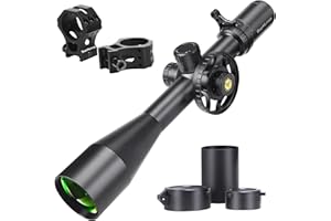 WestHunter Optics TD 5-30x56 SFIR FFP Precision Mirino Telescopico per Tiro di Competizione, Reticolo Illuminato a Primo Piano Focale 1/10 MIL, Tubo da 34mm con Torretta di Azzeramento Stop Zero