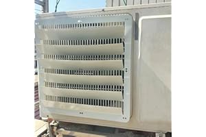 ANFUZUN.RONG Deflector de Aire Acondicionado para Unidad Exterior,Deflector de Salida de Aire Protector contra el Viento Que sopla Directamente,Rejillas Protectoras del Condensador del compresor de CA