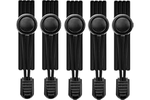 AIXMEET 1Paar-5 Paar Elastische Schnürsenkel Ohne Binden, 100CM Sport Schnürsenkel mit Schnellverschluss, Gummi Schnürsenkel für Kinder, ältere Menschen, Läufer