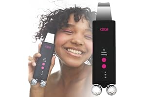 Ultradźwiękowa Peeling Do Skóry, Gess Mamba Elektryczny Skin Scrubber Twarzy I Usuwania Zaskórników Oczyszczacz Porów Pielęgnacja Skóry Urządzenie Kosmetyczne