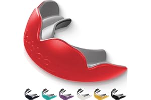 ‎LOBLOO lobloo PRO-FIT, Zum Patent Angemeldeter, Professioneller Abdruckloser Dual-density-zahnschutz Kampfsport Für Sportarten Mit Hohem Kontakt Wie mma, Boxen, Hockey, Football. Groß +14 Jahre, Red