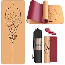 Tapis De Yoga En Liège PARENCE - 183x65cm Épaisseur 7mm - Antidérapant Et Écologique