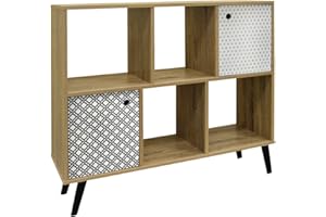 WATSONS RETRO - Open Sideboard Cube Shelving/LP Vinyl Storage - 2 Doors