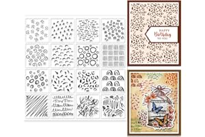 ‎GLOBLELAND GLOBLELAND Transparente Stempel „Graffiti“ Zum Herstellen von Karten, Malen, Graffiti, Silikon, Transparente Stempelsiegel, 15x15 cm, Transparente Stempel Für DIY, Scrapbooking, Fotoalbum, Tagebuch