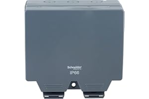 Schneider Electric Lisse Weatherproof IP66 2 gang non latching RCD - active - LWP3020R