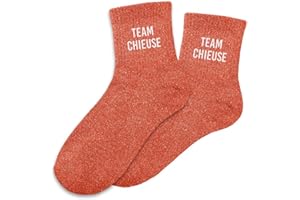 STC Chaussettes paillettes team chieuse