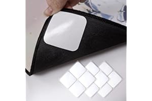 WAITER TREE Pegatinas antideslizantes, 12 unidades, multifuncionales, transparentes, finas, para mantel, caminos de mesa, alfombras, fundas de sofá, decoración de fiesta y boda