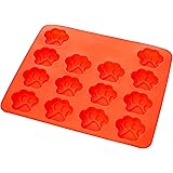 Amazon Basics - Silikonform in Hundepfoten-Form