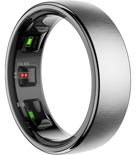 Anello Intelligente INF Silver 13: Fitness Tracker con Touch Control