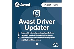Avast Driver Updater 2026 | 1 Gerät | 1 Jahr | Aktivierungscode per Email