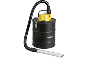Innoliving Aspiracenere Elettrico INN-650 da 20L, 1200W, Filtro HEPA Lavabile, Serbatoio Capiente, Tubo Flessibile e Accessori Inclusi, Ideale Pulizia di Camini, Stufe e Barbecue, Facile e Sicuro
