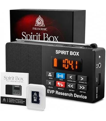 Spiritpod X1S - Rem Statischer Detektor, Geisterjagdausrüstung, Detektor-Pod, K2, EMF-Messgerät, paranormale Ausrüstung