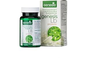 Genesis LB Probiotic with Lactobacillus Bulgaricus 30 Capsules of 240 mg