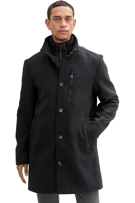 Slim Fit Innenjacke FÃ¼r Mantel Tom Tailor Herren Mantel TOM
