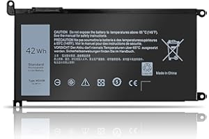 BIUBOTY Batterie WDX0R pour Dell Inspiron 15 5000 7000 5570 5379 5565 5567 5568 5578 5579 7573 7570 7579 7586 7580 7569 7560 13 5368 5378 7378 7368 17 5767 5765 P69g P69g001 Y3f7y PC WDXOR Battery 11.4V 42WH