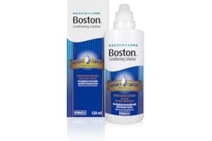 Boston Advance Conditioning Solution, 120ml - Condition Your Lenses - Cushions and Rehydrates for Comfortable Wear - for Rigid Gas Permeable (RGP) and Hard Contact Lenses