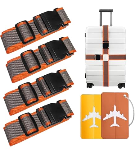 Sangle De Valise Avec Serrure - Ceinture De Bagage - Sangle De Valise