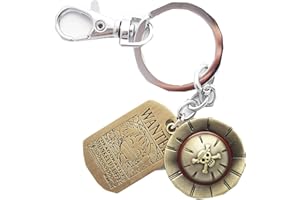 Porte-clés Pirates Chapeau avec médaille médaille médaille médaille Hat Nouveau Manga Cosplay Pidak Shop