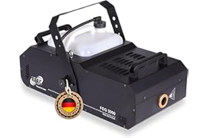 ETEC PROFESSIONAL SHOW EQUIPMENT ETEC Professional Fog Machine FOG 3000 Watt DMX Timer Remote Control Professional Nebler Fogger, Club DJ Permanent Mist Fire Brigade Event Stage Party Disco Show