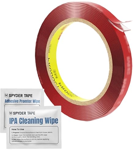 3M VHB 4910 Double Sided Adhesive Tape 3 Meters/roll High Temperature