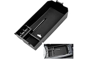 SYULCR Caja de Organizador Apoyabrazos Central, Reposabrazos Caja Organizadora de Consola Central, Caja Almacenamiento Central Compatible Con Mercedes-Benz C-Class (ABS)