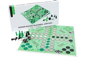 ‎BORUSSIA MÖNCHENGLADBACH Borussia Mönchengladbach Brettspiel Immer ruhig bleiben, Jünter | Offizieller Fanartikel Fohlenshop | Brettspiel für die ganze Familie