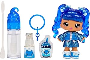 Yummiland Lipgloss Poupée - Rory Blueberry - Poupée Parfumée avec Kit de Gloss DIY - Convient aux Enfants de 4 Ans et Plus