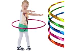 Hoopomania Super Star Hula Hoop Reifen, Infantil, Estrellas, Ø60-80cm