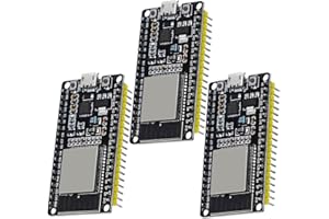 Binghe 3 Stück ESP32 Entwicklungsplatine, ESP32 NodeMCU Module mit CP2102 Chip, ESP32 2,4 GHz Dual Core WLAN WiFi Bluetooth Micro Stecker kompatibel mit Arduino
