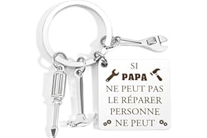 WRNZL Cadeau Fete des Peres, Cadeau Papa, Cadeau Anniversaire Papa, Idee Cadeau Papa, Cadeau Papa Original, Porte Clef Papa, Cadeau Noel Papa, Cadeau Parents, Cadeau Paques Cadeau Saint Valentin pour Papa