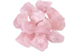 CrystalTears Cristalli curativi Pietre grezze 20-40 mm Pietre grezze naturali Cristallo per guarigione Reiki, Wicca, Stregoneria, Cabbing, Rocce di fontana, Decorazione, Lucidatura 230-250 g