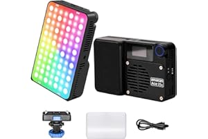 APUTURE Amaran Ace 25c RGBWW lampa wideo LED CCT 2300K-10000K CRI 95+ TLCI 95+, obsługuje sterowanie za pomocą aplikacji z uchwytem magnetycznym (antracytowa)