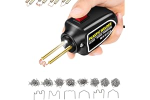 KDFALO 100W Kunststoff Schweißgerät dellen reparaturset auto mit 800PCS schweißnagel,Plastik schweißgerät für schweißen,Kunststoff reparaturset schweißgeräte für plastik Autoteile/stoßstangen/kayak