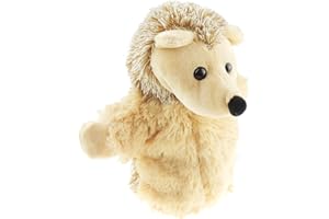 GLAMOUR GIRLZ Super Cute Children's Boys Girls Large Animal Soft Fluffy Plush Hand Puppet (Hedgehog)