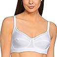 Triumph International Women's Non Padded | Wireless | Triaction 34C White | Full-Coverage Sports Bra with Adjustable Straps | Pack of 1