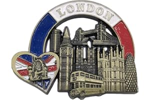 WEDARE MAGNET SOUVENIR 3D Londyn Wielka Brytania lodówka magnes pamiątka turystyczne ręcznie wykonane metalowe rzemiosło magnetyczne naklejki dom kuchnia dekoracja prezent podróżny