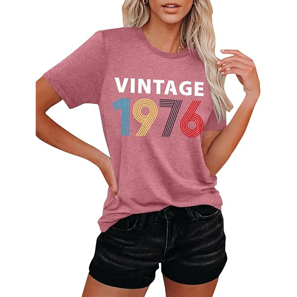 T-shirt Uomo 100% Cotone – 50° Compleanno Anno 1975 – Stampa Originale