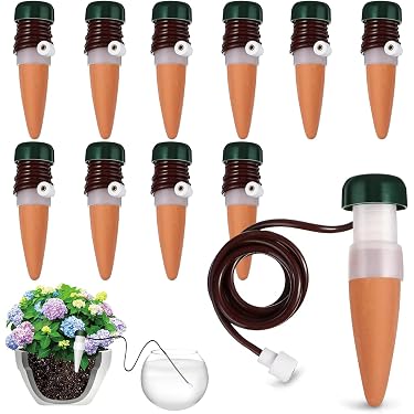 MARRTEUM Verstellbare Zerstäuberdüsen – 12 Stück, Für Tropfbewässerung, Garten, Gewächshaus