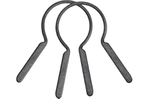 NEEWER Zestaw metalowych kluczy filtracyjnych powlekanych gumą (zestaw dwóch), odpowiedni do gwintu obiektywu 77-82 mm, kompatybilny z Canon, Nikon, Sony, Pentax, Fujifilm, Olympus, Panasonic itp.