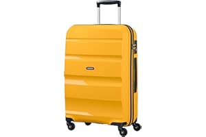 American Tourister BON AIR - Spinner M, Walizka, 66 cm, 57.5L, Żółty (Light Yellow)