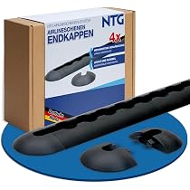 LOADCARE Guida per airline, 2 m, forata, di sicurezza del carico, rettangolare, forma piatta, per trasporto camion, auto, rimorchi, campeggio, argento, anche per camper (2