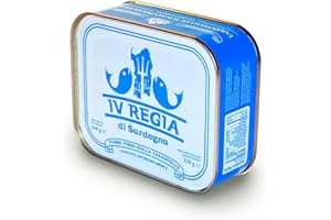 Tarantello di Tonno pinne gialle in olio d'oliva 340g IV Regia di Sardegna - Lavorato a mano in Sardegna, Italia - Il Tarantello è la carne più magra del tonno - Produzione artigianale sarda certificata Kosher