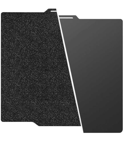 Nssnlur Smooth PEO PET Kobra 3 printplaat 256x268 mm, Double Sided PEO PET Build Plate veerstaal plaat voor Anycubic Kobra 3, Kobra 3 Combo