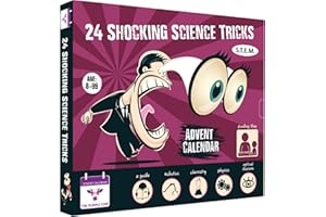 THE PURPLE COW ADVENT CALENDAR 2024 Advent Calendar SHOCKING SCIENCE by The Purple Cow. 24 Jaw-dropping Science Tricks for Kids aged 8 and above. The perfect S.T.E.M gift!