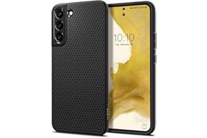 Spigen Funda Liquid Air Compatible con Samsung Galaxy S22 5G - Negro Mate